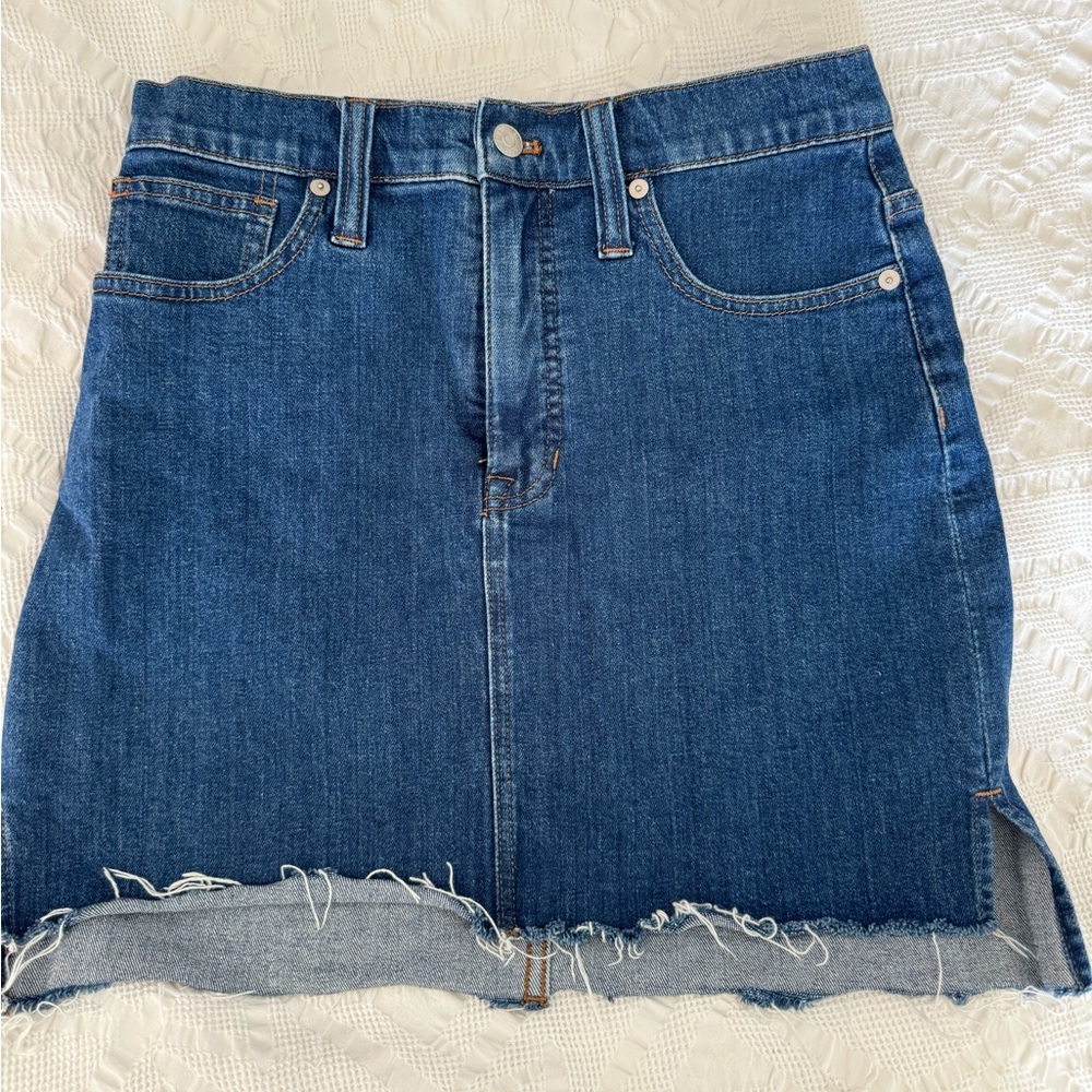 Madewell Denim Mini Skirt Size 27